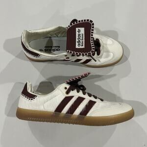 Wales Bonner x Adidas Samba Pony Cream Red Size 7.5 Women’s EUC